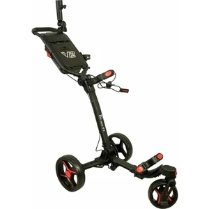 Axglo Tri-360 V2 3-Wheel SET Black/Red Trolley manuale golf