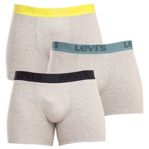 3PACK men's boxers Levis gray (905045001 015)