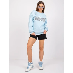 Light blue sweatshirt with an Los Angeles print