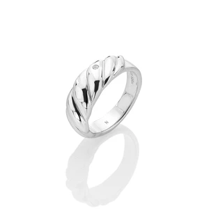 Hot Diamonds Elegantní stříbrný prsten s diamantem Most Loved DR239 55 mm