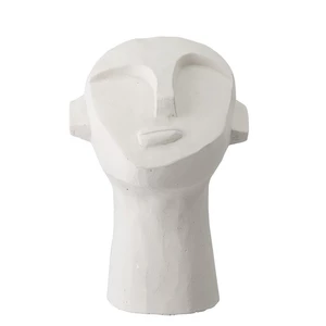 Biała dekoracja w kształcie głowy Bloomingville Head