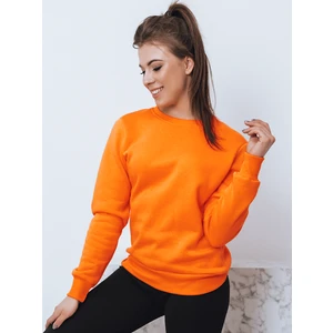 Orange women's CARDIO sweatshirt BY0426z