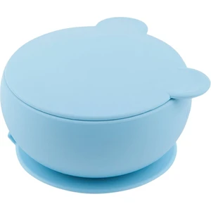 Minikoioi Suction Bowl silikonová miska s přísavkou Blue 1 ks