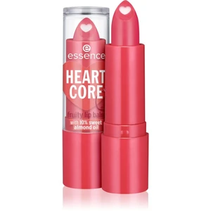 Essence HEART CORE balzam na pery odtieň 02 Strawberry 3 g