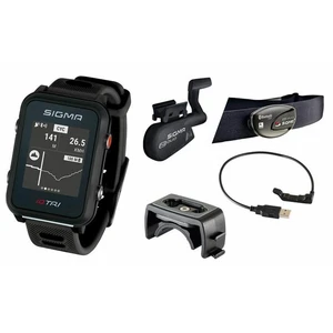 Sigma Pulsmetr iD.TRI SET Black 24250