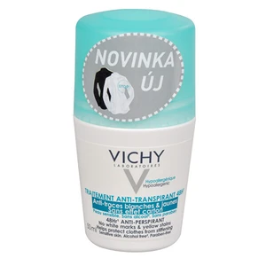 Vichy 48hodinový kuličkový antiperspirant proti bílým a žlutým skvrnám  50 ml