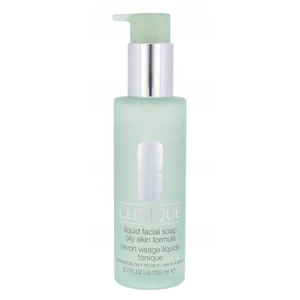 Clinique Tekuté čisticí mýdlo na obličej pro smíšenou až mastnou pleť (Liquid Facial Soap Oily Skin) 200 ml