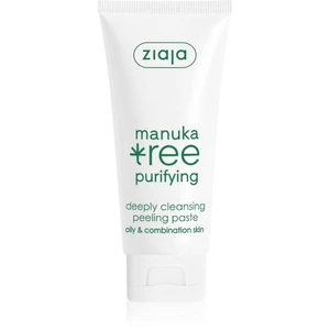 Ziaja Manuka Tree Purifying čistiaca peelingová pasta pre normálnu až mastnú pleť 75 ml