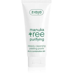 Ziaja Manuka Tree Purifying čisticí peelingová pasta pro normální až mastnou pleť 75 ml