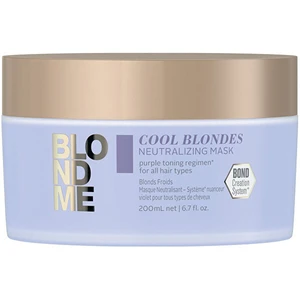 Schwarzkopf Professional Vyživující maska neutralizující žluté tóny Cool Blondes (Neutralizing Mask) 200 ml