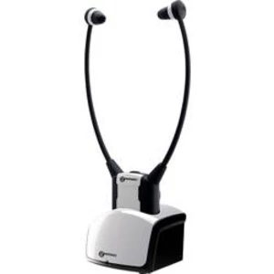 Bezdrátová TV špuntová sluchátka Geemarc CL7350AD CL7350AD_BLK_VDE, černá, bílá