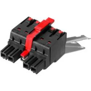 Zásuvkový konektor na kabel Weidmüller BUF 10.16IT/04/180MSF3SH180 AG BK BX 2627890000, 20 ks