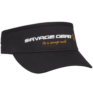 Savage gear kšilt sun visor one size black ink