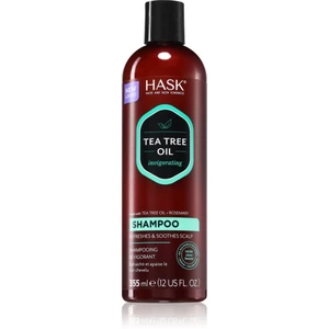 HASK Tea Tree Oil & Rosemary osvěžující šampon pro suchou a svědící pokožku hlavy 355 ml