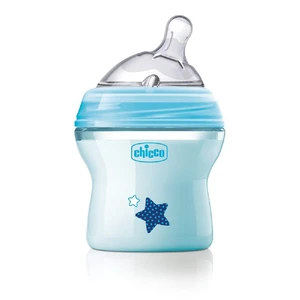 CHICCO Láhev kojenecká Natural Feeling 150 ml chlapec 0m+