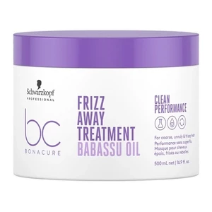 Schwarzkopf Professional BC Bonacure Frizz Away Treatment maska pro nepoddajné a krepatějící se vlasy 200 ml