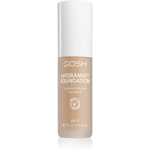 Gosh Hydramatt lehký hydratační make-up s matným efektem odstín 012N Medium Dark 30 ml