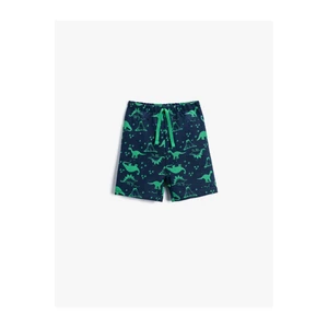 Koton Dinosaur Print Shorts Cotton