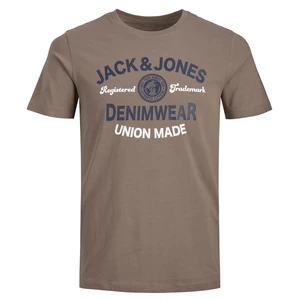 Jack&Jones Pánske tričko JJELOGO Regular Fit 12220500 Falcon S