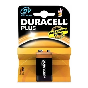Duracell Plus-9V B1 9 V batéria alkalicko-mangánová  9 V 1 ks