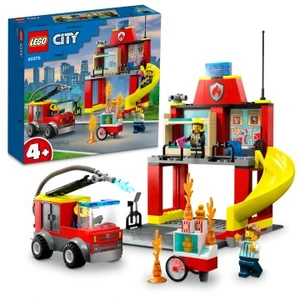 LEGO® City Fire 60375 Hasičská stanice a auto hasičů