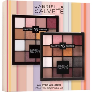 Gabriella Salvete Eyeshadow 16 Shades Palette darčeková sada