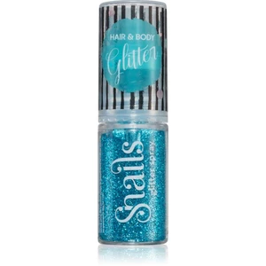 Snails Body Glitter třpytky na tělo a vlasy Turquoise blue 10 g