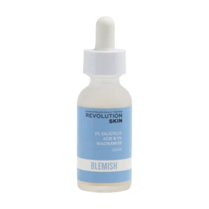 Revolution Skincare Blemish 2% Salicylic Acid & 5% Niacinamide upokojujúce sérum pre problematickú pleť, akné 30 ml