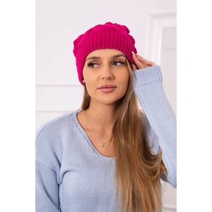 Women's Cap Leonia K342 fuchsia