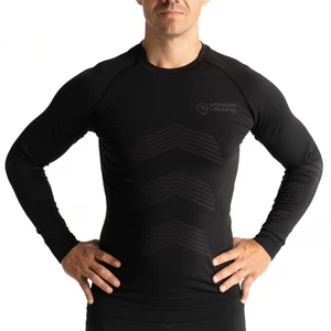 Adventer & fishing Koszulka Functional Undershirt Titanium/Black XL-2XL