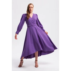 Abito da donna Gusto 23KG006330/Purple