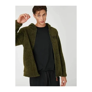 Koton Sweatshirt - Khaki - Relaxed fit