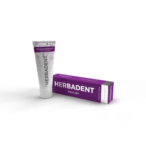 Herbadent Herbal Toothpaste Passionfruit bylinková zubná pasta Passionfruit 75 g