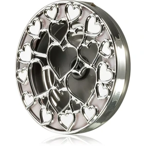 Bath & Body Works Silver Hearts držák na vůni do auta bez náplně závěsný 1 ks