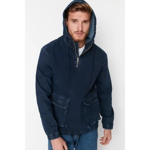 Trendyol Jacket - Dark blue - Regular fit