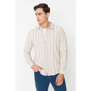 Trendyol Shirt - Ecru - Regular fit