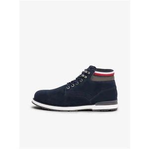 Tommy Hilfiger Dark blue Mens Ankle Suede Boots Tommy Jeans - Men