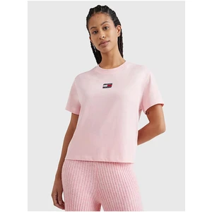 Pink Women's T-Shirt Tommy Jeans - Women