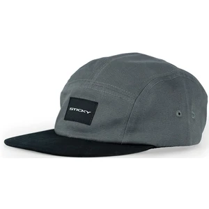 Sticky baits kšiltovka grey 5-panel cap