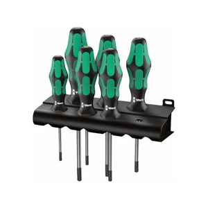 Wera 028062 Sada šroubováků Kraftform Plus 367/6 Rack - 6 ks (Torx)