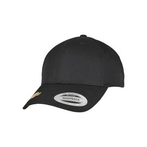 Recycled Poly Twill Snapback Black