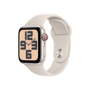 Apple Watch SE Cell/40mm/Starlight/Sport Band/Starlight/-M/L