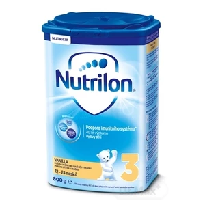 NUTRILON 3 Vanilla batoľacie mlieko 800 g, 12+