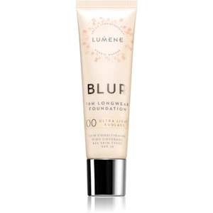 Lumene Blur 16h Longwear Foundation dlhotrvajúci make-up SPF 15 odtieň 00 Ultra Light