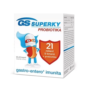 Green-Swan GS Superky probiotika 60+20 kapslí
