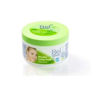 Bel Vlhčené micelární odličovací tampóny s Aloe Vera Lotion Pads 30 ks