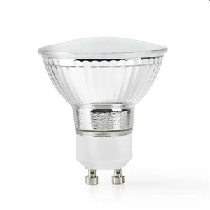 SMART LED žiarovka Nedis WIFILW11CRGU10, GU10, teplá biela