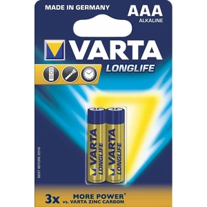 Varta mikrotužková baterie Aaa Longlife 2 Aaa 4103101412