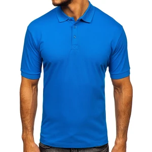 Tricou polo bărbați albastru Bolf 171221