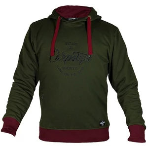 Carpstyle mikina green forest hoodie-velikost s